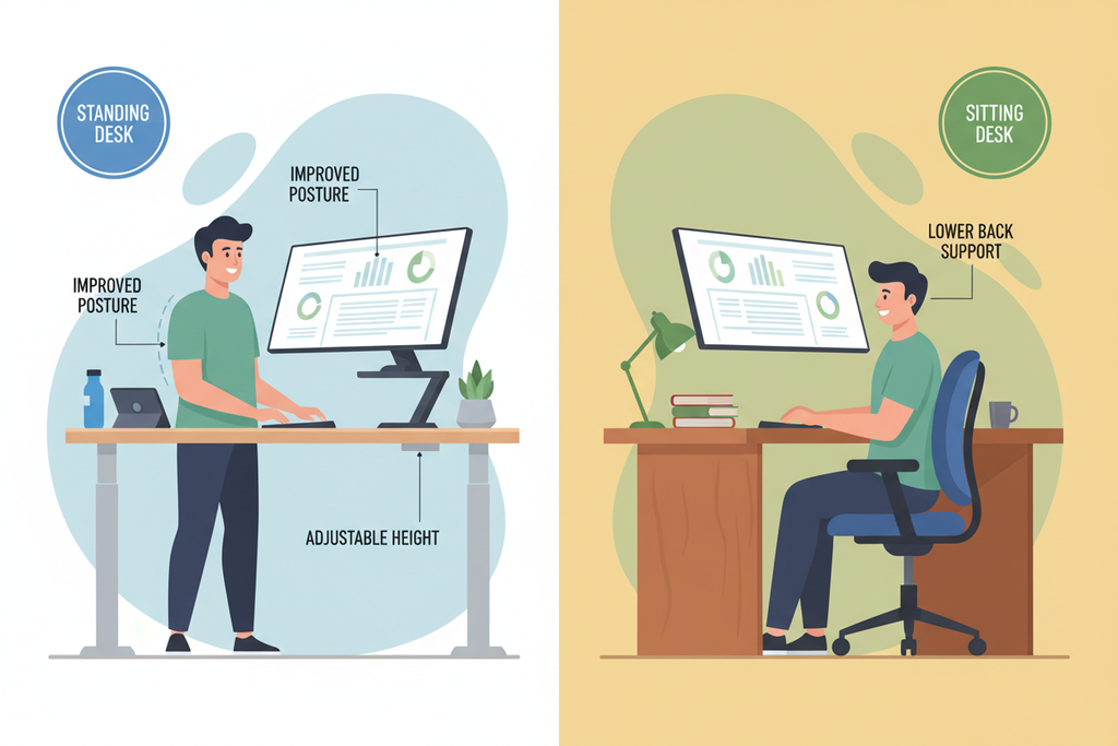 Sitting vs Standing: Which Work Style Helps You Focus More?